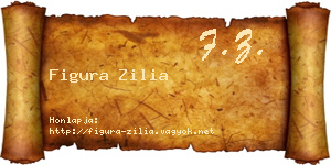Figura Zilia névjegykártya